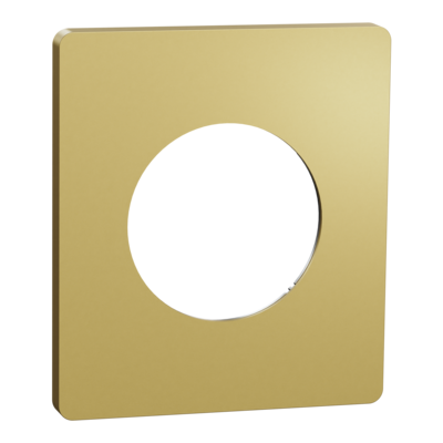 Odace Archi. plaque 1 poste laiton