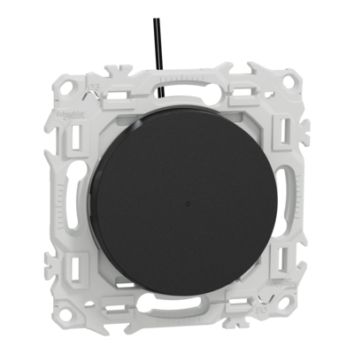 Odace VV poussoir lumineux noir