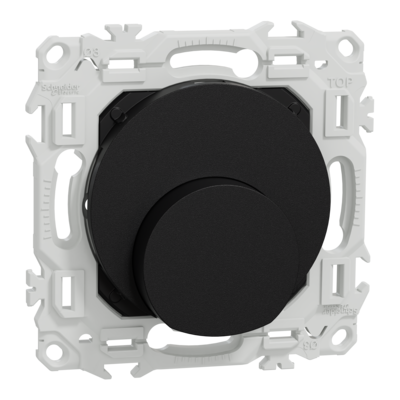 Odace sortie de c�ble 6 � 12 mm2 noir