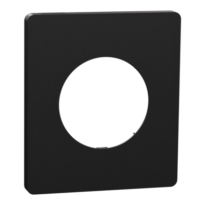 Odace Archi. plaque 1 poste noir