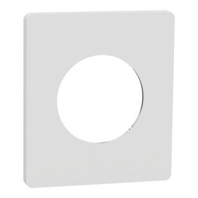 Odace Archi. plaque 1 poste c�ram blc