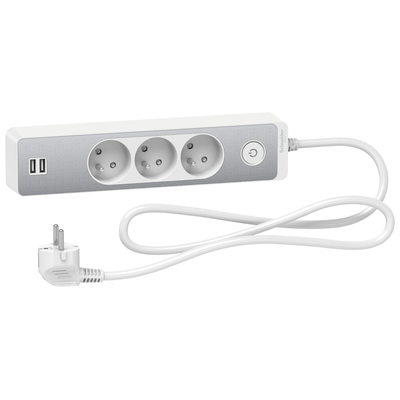 Odace - Rallonge multiprises 3 prises