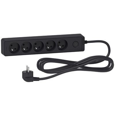 Odace - Rallonge multiprises 5 prises