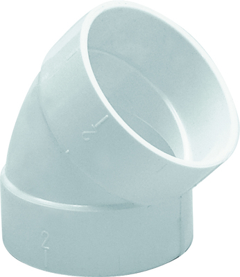 8 coudes 45 femelle x femelle D 51 mm pour rseau d'aspiration SAPHIR