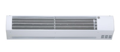 Rideau d'air chaud grande hauteur, batterie  eau 50 kW, longueur 1970 mm