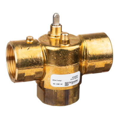 Vanne 3 voies de zone ToR PN20 DN25 kv6,9