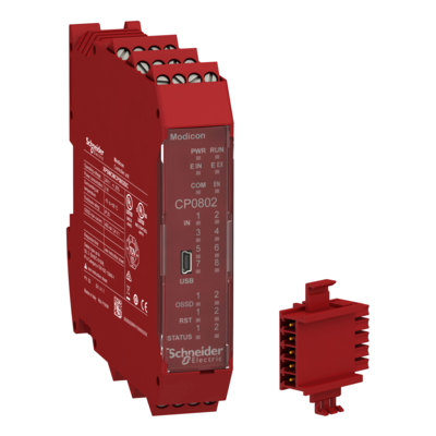 Preventa - Controlleur 8 entrees 2 s orties a vis et