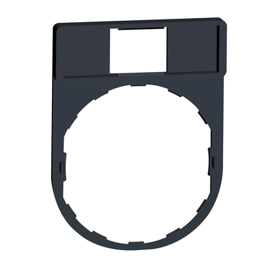 Harmony XB4 | XB5 - porte-�tiquette - pour unit�s de commande & signalisation � 22 mm - 30 x 40 mm