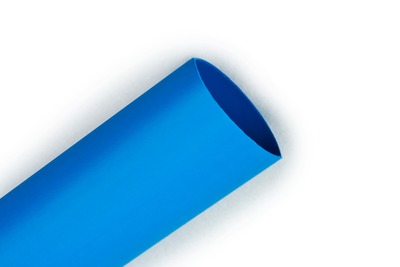 GTI 3000 6/2mm Gaine Thermor�tractable paroi mince en barre de 1m Bleue