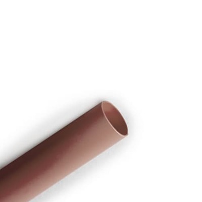 GTI 3000 9/3mm Gaine Thermor�tractable paroi mince en barre de 1m Marron