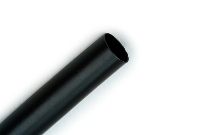 GTI-A 3000 9/3mm Gaine Thermor�tractable paroi mince barre de 1m Noir + Adh�sif