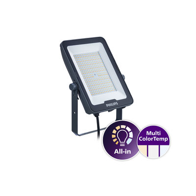 Ledinaire Projecteur All in BVP169 MultiCCT 830 840 865 SYM 100W 12000lm 50khL80