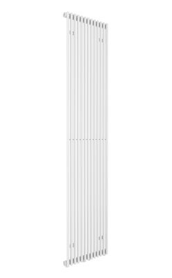 K�va EC vertical simple, Blanc RAL 9016, 632W, H 1800 mm / L 299 mm