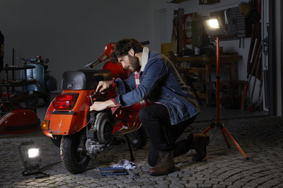 LDV WORKLIGHT H-Stand 50W/4000K 4500lm IP65�Luminaire de chantier LEDVANCE