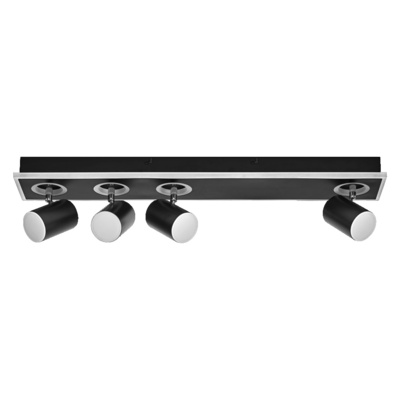 LDV Spot Mars 700 Quattro 59W/3000K 1800lm Noir orientable-Plafonnier LEDVANCE