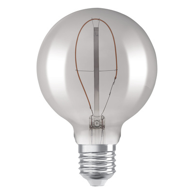 LED CLASSIC OSRAM 1906 CLG10 D95 Verre Fum� Filament E27 3,4W 1800K 100lm