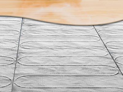 Plancher Rayonnant Electrique Moza�k parquet 100W/m� 6m� 600Watts