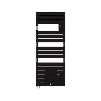 Radiateur s�che-serviettes Riviera 2 mixte avec soufflerie 1750W noir carbone
