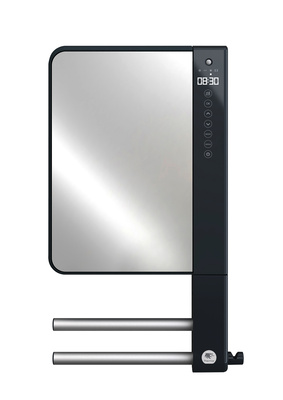 S�che-serviettes soufflant Illico 3 avec barres et miroir 1800W gris