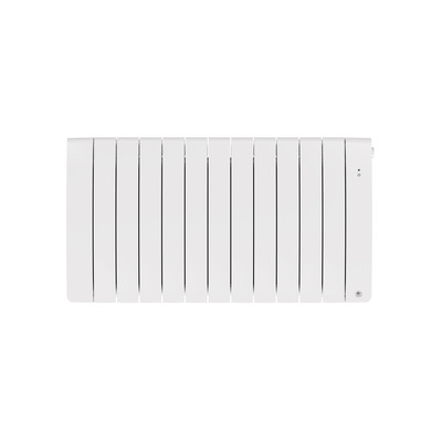Radiateur chaleur douce connect� Bilbao 4 horizontal 2000W Blanc brillant