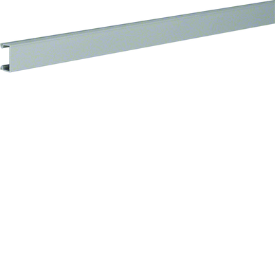 Couvercle en PVC pour pour goulotte BA7 hauteur 40/60/80mm 25mm gris pierre