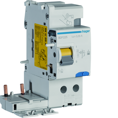 Bloc diff�rentiel 2P 25A 30mA type F