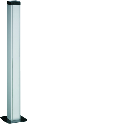 Colonnette officea h 650mm simple face alu (ELN) anodis� naturel