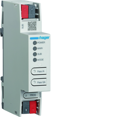 Coupleur de lignes KNX Secure pour lier les lignes KNX filaire