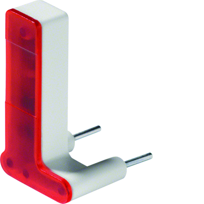 cubyko lampe enfichage pour t�moin forme "L" 250V rouge