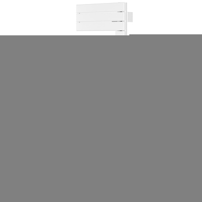 S�che-serviettes connect� Nefertiti m�t � droite 750W blanc brillant