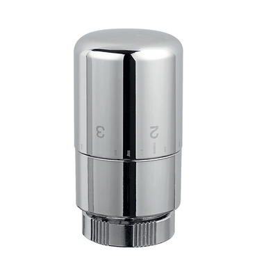 Accessoire s�che-serviettes - t�te thermostatique chrome