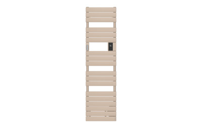 Radiateur s�che-serviettes connect� Adelis digital �troit 500W Beige