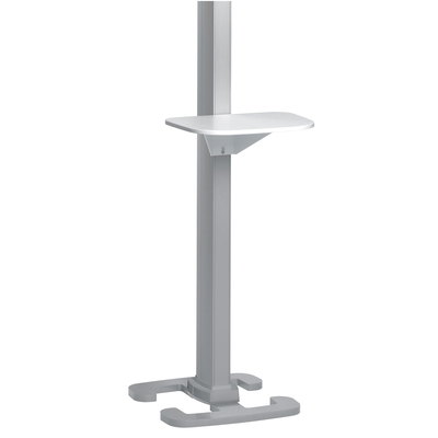 Planet Wattohm - Tablette support en Corian blanc pour colonne � clippage direct Logix