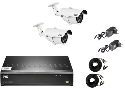Kit Ahd 2 Cam+1Dvr pour syst�mes URMET