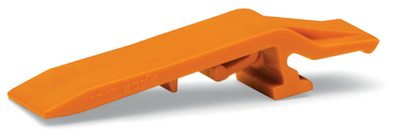 X-COM'S  : Cliquet de verrouillage pour connecteur 3-n p�les / Orange