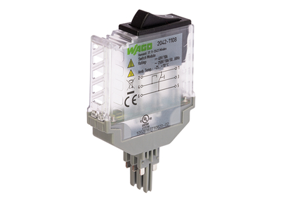 SWITCH-MOD CO-MOM 250VAC, translucide