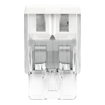 Borne WAGO 2273 - 2 x 0,5 � 2,5mm� Transp. / Blanc
