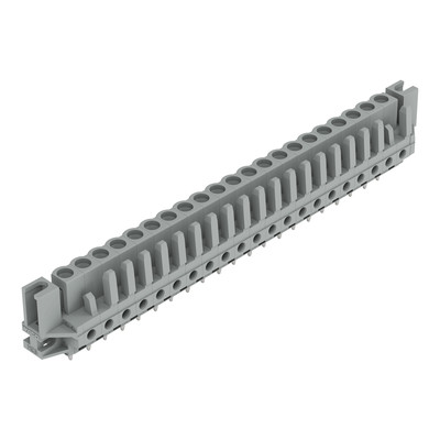 Connecteur femelle THT 0.6 x 1.0 mm solder pin Droit, gris
