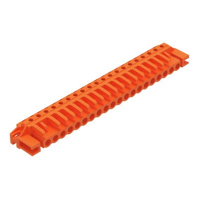 Connecteur femelle THT 0.6 x 1.0 mm solder pin Coud�, orange