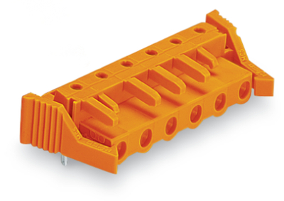Connecteur femelle THT 0.6 x 1.0 mm solder pin Coud�, orange
