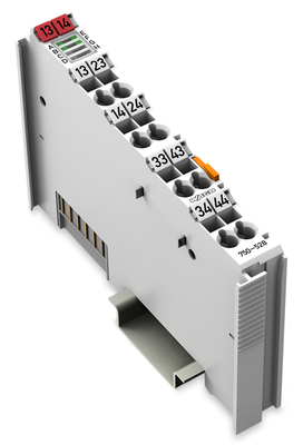 Borne 4 sorties relais statiques 0...30 V AC/DC - 2.5 A - Libres de potentiel