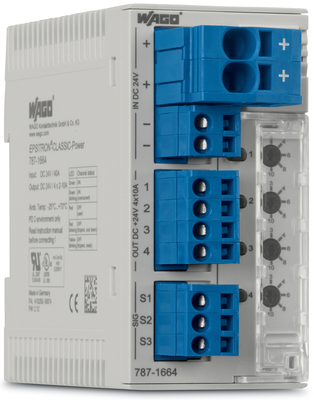 Disjoncteur �lectronique 48 V DC - 4 canaux 2...10 A