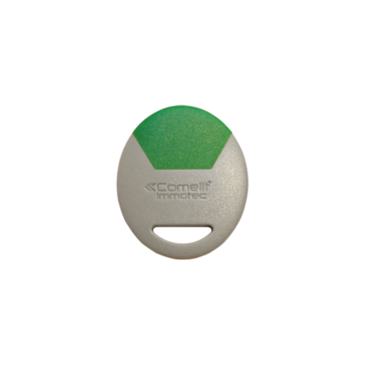 Badge �lectronique de proximit� vert, adapt� pour identifier rapidement une