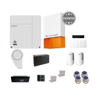 Centrale d�alarme sans fil NEXUS, 21 zones radio, alimentation secteur +