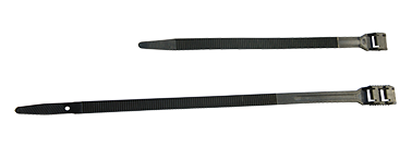 Colliers d'installation pour c�bles �lectriques. PA 66 anti UV. 9x180 mm. 100P