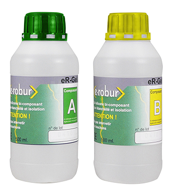 Gel silicone pour �tanch�it� et isolation, 1L.