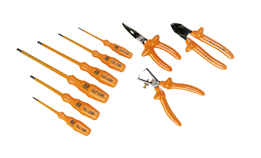 Composition 9 outils isol�s, isol�s 1000V