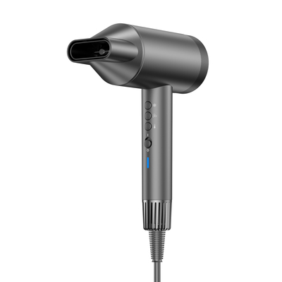 S�che-cheveux pour h�tel Thalos Gris 1875W: 4 flux et temp�ratures + air froid, 22 m/s, 62 dB(A).