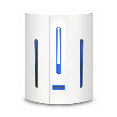 D�sinsectiseur Deco 2 blanc, LED basse consommation, id�al pour restaurants/h�tels. �limine insectes volants.