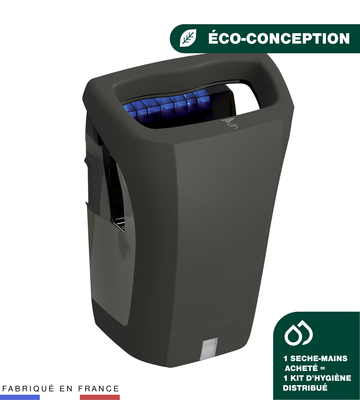 S�che-Mains Stell'Air noir mat